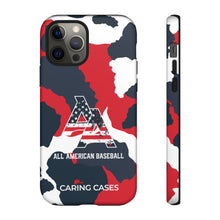 Load image into Gallery viewer, Our Heroes - Fire Fighters ALL AMERICAN BASEBALL Camo - iCare Tough Phone Case
