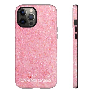 Our Heroes Nurses - Pink Sparkle iCare Tough Phone Case