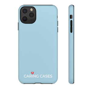 Our Heroes Nurses - Soft Blue iCare Tough Phone Case