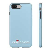 Load image into Gallery viewer, Our Heroes Fire Fighters - Soft Blue iCare Tough Phone Case
