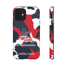 Load image into Gallery viewer, Our Heroes - Fire Fighters ALL AMERICAN BASEBALL Camo - iCare Tough Phone Case
