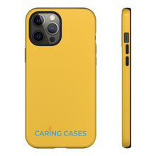 Load image into Gallery viewer, Feeding America - Saffron Yellow iCare Tough Phone Case
