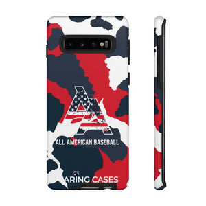 Veterans - ALL AMERICAN BASEBALL - Camo iCare Tough Phone Case