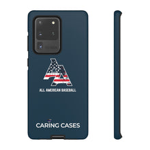 Load image into Gallery viewer, Our Heroes Police - ALL AMERICAN BASEBALL - iCare Tough Phone Case
