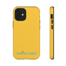 Load image into Gallery viewer, Fur Babies - Saffron Yelow iCare Tough Phone Case

