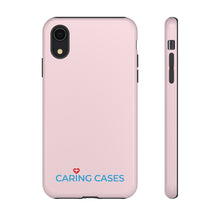 Load image into Gallery viewer, Our Heroes Nurses - Pink/Blue iCare Tough Phone Case
