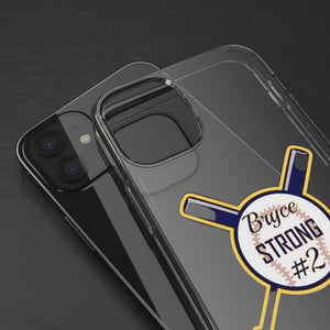 Bryce Strong #2-Clear iCare Phone Case