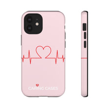 Load image into Gallery viewer, Our Heroes Nurses - LIMITED EDITION Pink iCare Tough Phone Case
