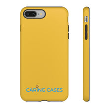 Load image into Gallery viewer, Fur Babies - Saffron Yelow iCare Tough Phone Case
