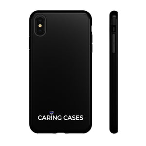Our Heroes Police - Black iCare Tough Phone Case