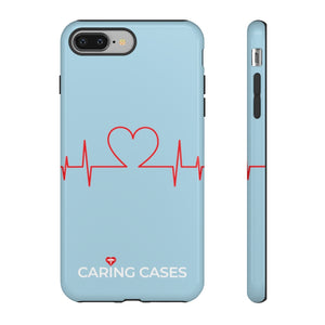 Our Heroes Nurses - LIMITED EDITION Soft Blue iCare Tough Phone Case