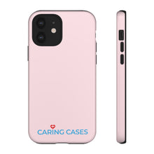 Load image into Gallery viewer, Our Heroes Nurses - Pink/Blue iCare Tough Phone Case
