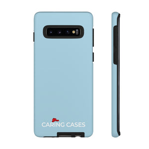 Our Heroes Fire Fighters - Soft Blue iCare Tough Phone Case