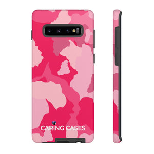 Veterans - LIMITED EDITION Pink iCare Tough Phone Case