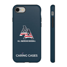 Load image into Gallery viewer, Our Heroes Police - ALL AMERICAN BASEBALL - iCare Tough Phone Case
