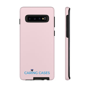 Veterans - Pink w/blue iCare Tough Phone Case