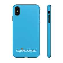 Load image into Gallery viewer, Autism - Sky Blue iCare Tough Phone Case
