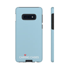 Load image into Gallery viewer, Our Heroes Nurses - Soft Blue iCare Tough Phone Case
