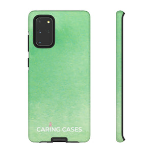 Breast Cancer - Mint iCare Tough Phone Case