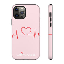 Load image into Gallery viewer, Our Heroes Nurses - LIMITED EDITION Pink iCare Tough Phone Case

