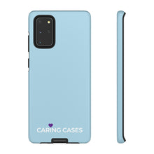 Load image into Gallery viewer, Alzheimer&#39;s - Soft Blue iCare Tough Phone Case
