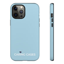 Load image into Gallery viewer, Our Heroes Police - Soft Blue iCare Tough Phone Case

