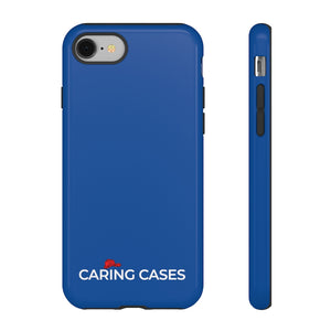 Our Heroes - Fire Fighters Navy iCare Tough Phone Case