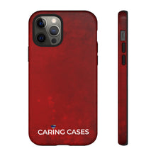 Load image into Gallery viewer, Our Heroes Police - Red iCare Tough Phone Case
