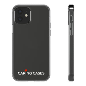Healthy Hearts-Clear iCare Phone Case