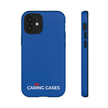 Load image into Gallery viewer, Our Heroes - Fire Fighters Navy iCare Tough Phone Case
