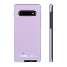 Load image into Gallery viewer, Epilepsy - Purple iCare Tough Phone Case

