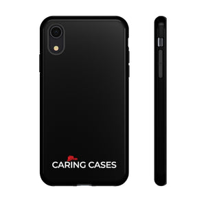 Our Heroes - Fire Fighters Black iCare Tough Phone Case