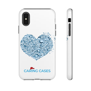 Our Heroes - Fire Fighters Water Heart iCare Tough Phone Case
