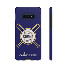 Load image into Gallery viewer, Bryce Strong - Blue iCare Fundraiser Phone Case
