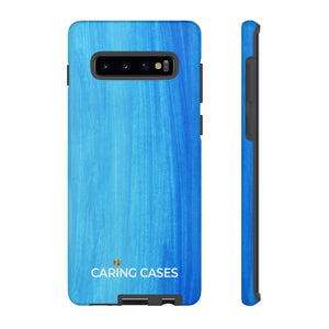 Autism - Blue Paint Brush iCare Tough Phone Cases