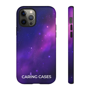 Epilepsy Purple Sky - iCare Tough Phone Case
