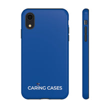 Load image into Gallery viewer, Our Heroes Police - Blue iCare Tough Phone Case
