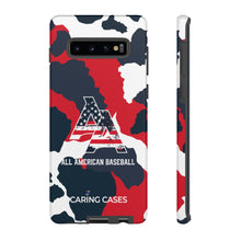Load image into Gallery viewer, Our Heroes Police - ALL AMERICAN BASEBALL - Camo iCare Tough Phone Case
