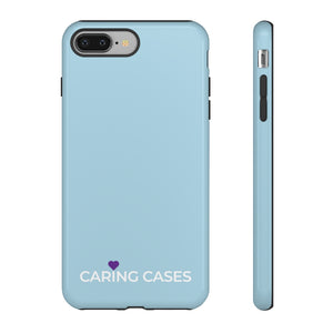Alzheimer's - Soft Blue iCare Tough Phone Case