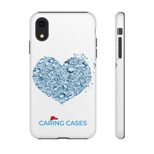 Load image into Gallery viewer, Our Heroes - Fire Fighters Water Heart iCare Tough Phone Case
