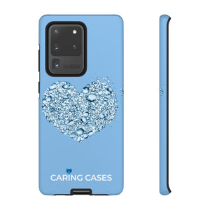 Our Ocean - Blue Water Heart iCare Tough Phone Case