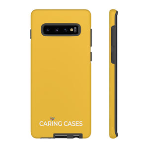 Autism - Saffron Yellow iCare Tough Phone Case