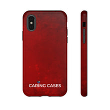Load image into Gallery viewer, Our Heroes Police - Red iCare Tough Phone Case
