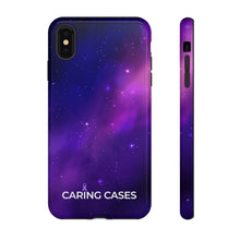 Load image into Gallery viewer, Epilepsy Purple Sky - iCare Tough Phone Case
