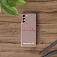 Load image into Gallery viewer, Nurses Heartbeat-Clear iCare Phone Case
