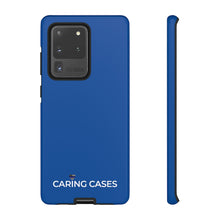 Load image into Gallery viewer, Our Heroes Police - Blue iCare Tough Phone Case
