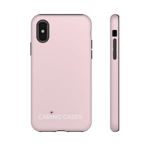 Diabetes - Pink/white iCare Tough Phone Case