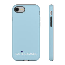 Load image into Gallery viewer, Our Heroes Police - Soft Blue iCare Tough Phone Case
