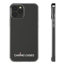 Load image into Gallery viewer, Breast Cancer-Clear iCare Phone Case
