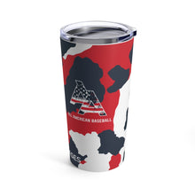Load image into Gallery viewer, Veterans - ALL AMERICAN BASEBALL Camo Tumbler 20oz
